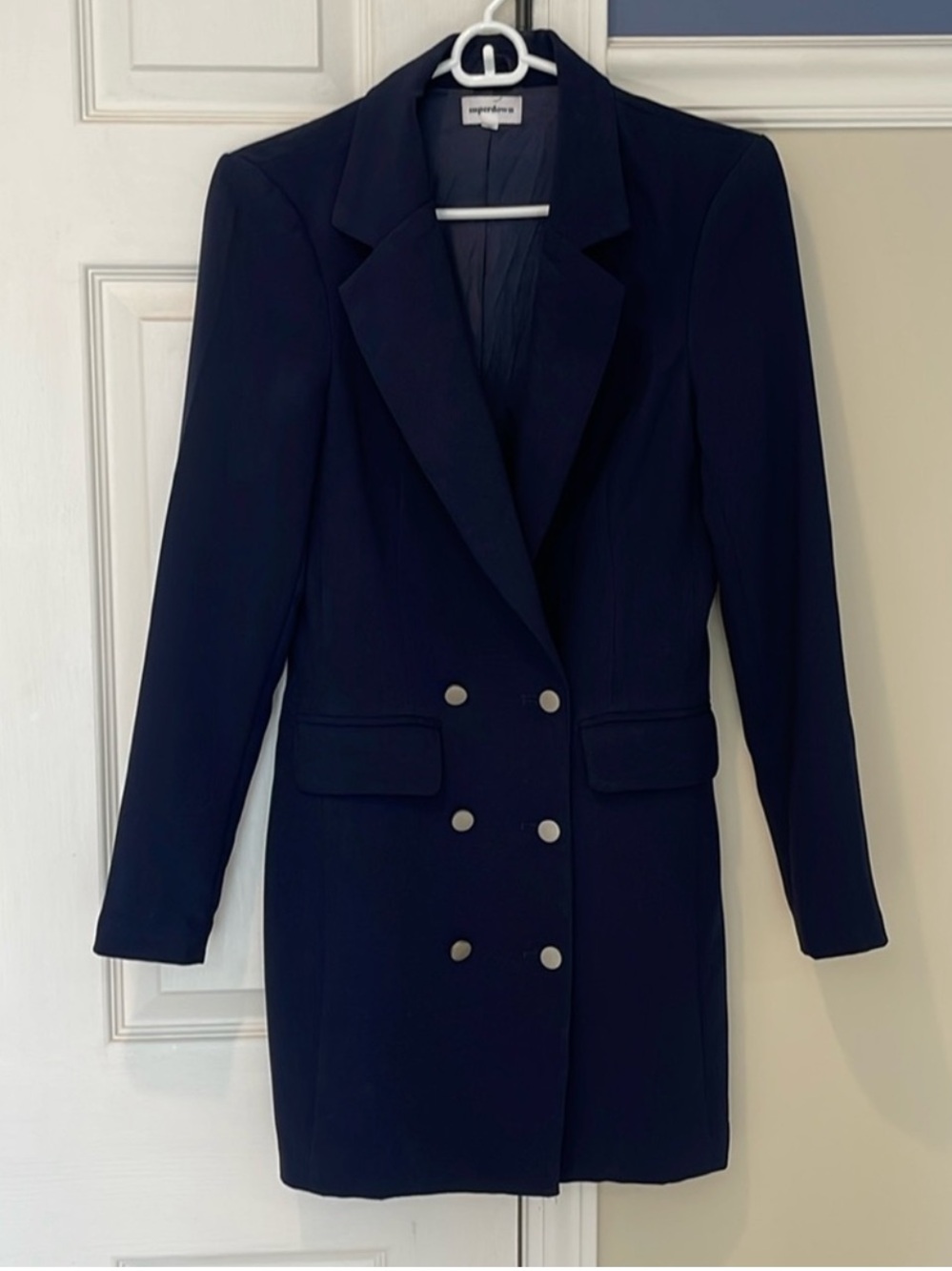 Superdown Navy Blazer Dress - Picture 6 of 6